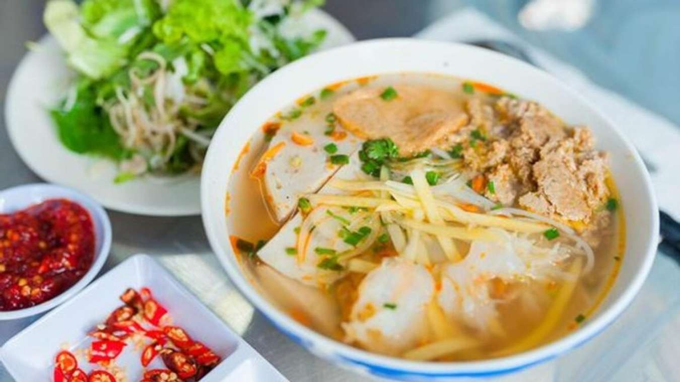 Bún chả cá Hội An