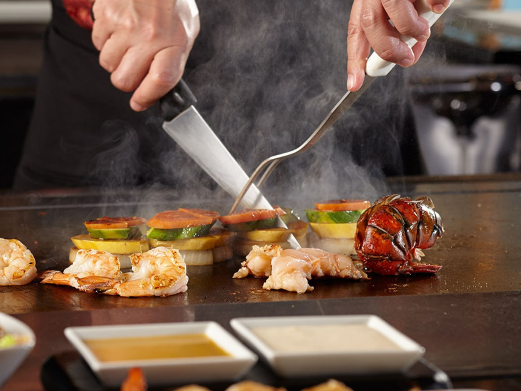 Teppanyaki - Bữa tiệc của ngũ quan