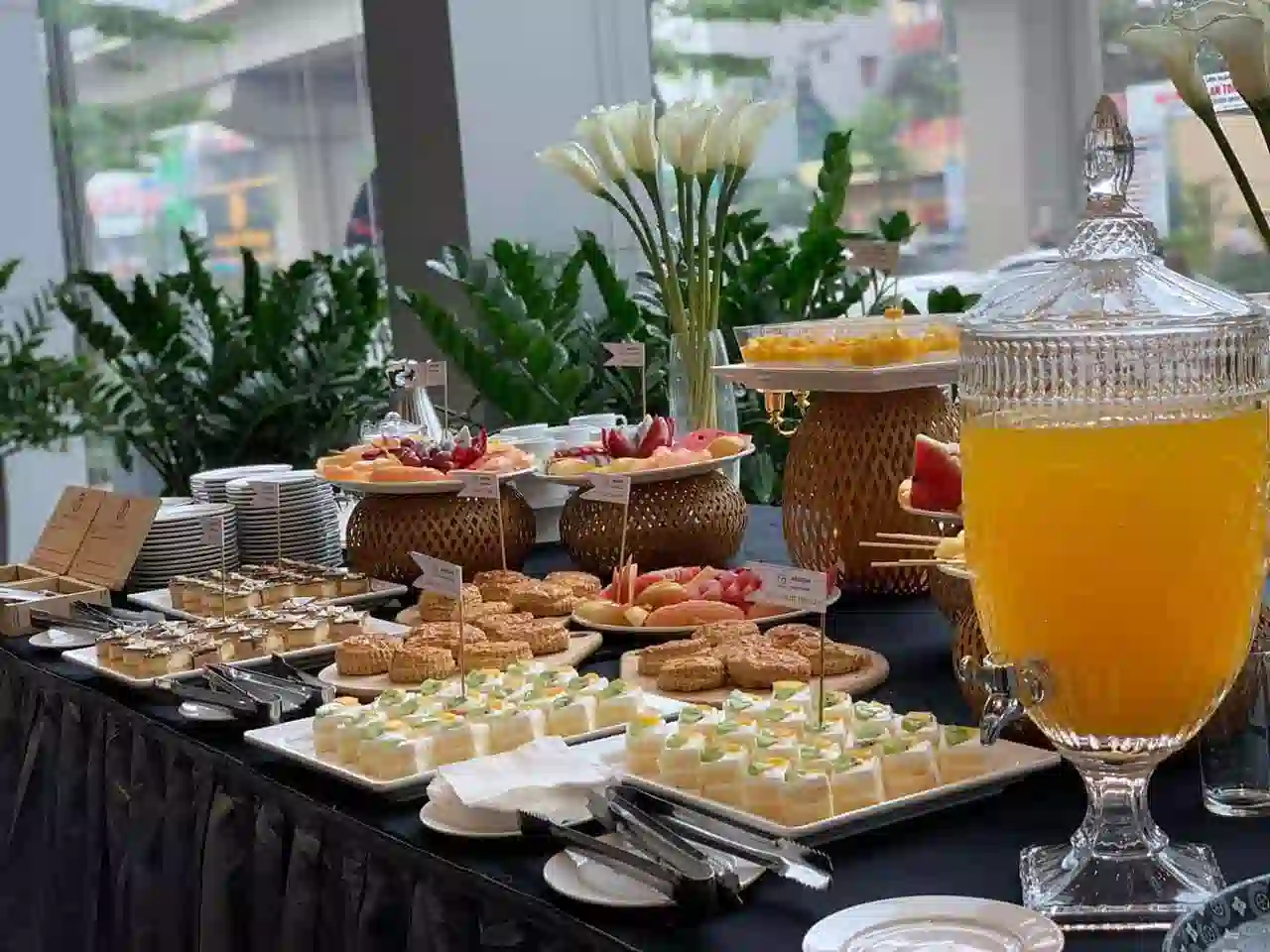 Thực đơn tiệc Canape